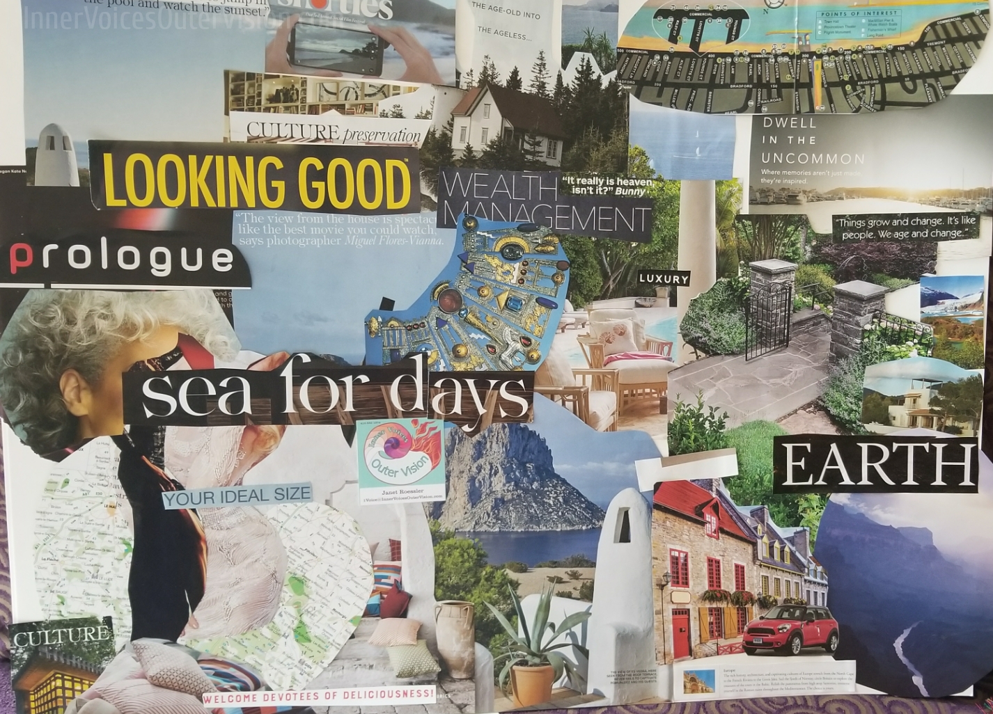 Update to the Vision Board Exploration Workshop – Inner Voices Outer Vision