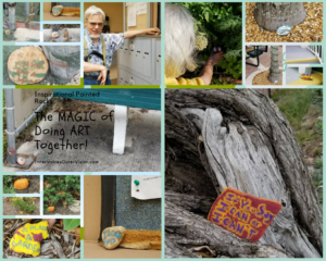 Painted rocks, Family Art project, love your family